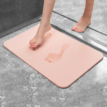 Load image into Gallery viewer, Diatomite Mat Diatomaceous Earth Bath Mat Super Absorbent Non Slip Quick Drying Bath Shower Rug Door Home Floor Mat Bathroom Mat