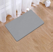 Load image into Gallery viewer, Diatomite Mat Diatomaceous Earth Bath Mat Super Absorbent Non Slip Quick Drying Bath Shower Rug Door Home Floor Mat Bathroom Mat