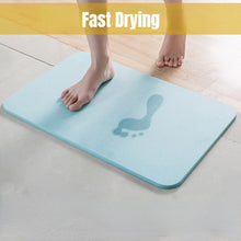 Load image into Gallery viewer, Diatomite Mat Diatomaceous Earth Bath Mat Super Absorbent Non Slip Quick Drying Bath Shower Rug Door Home Floor Mat Bathroom Mat