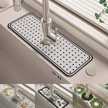 Load image into Gallery viewer, Sink Faucet Drain Pad Table Mat Toilet Diatom Mud Absorbent Pad Non-slip Anti-mildew Mat for Kitchen accessoires cuisine Dining